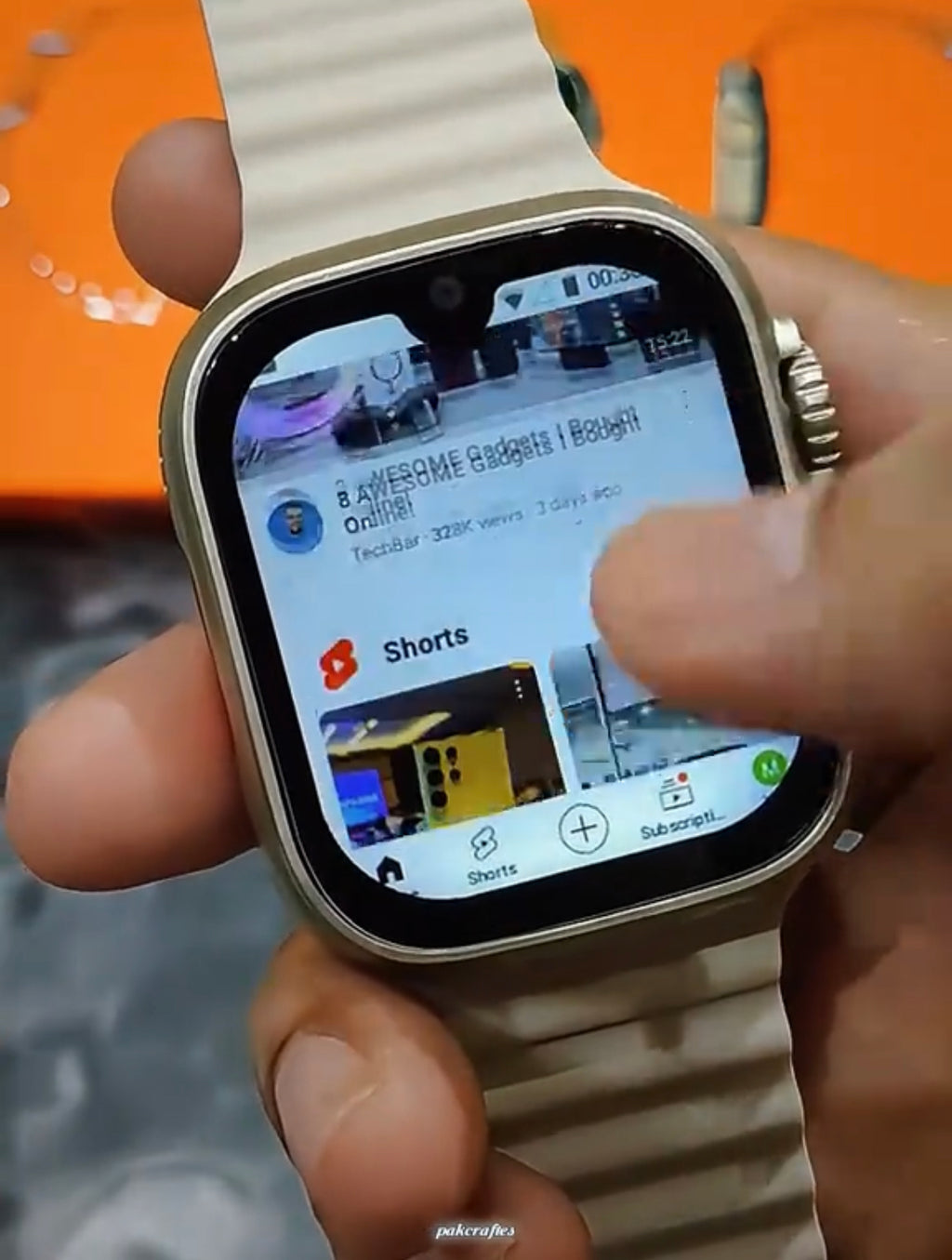SIM working 5G Ultra Android Watch Waterproof