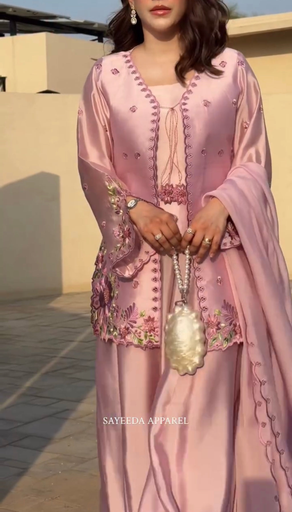 Embellish Pink Outfit 3 Piece