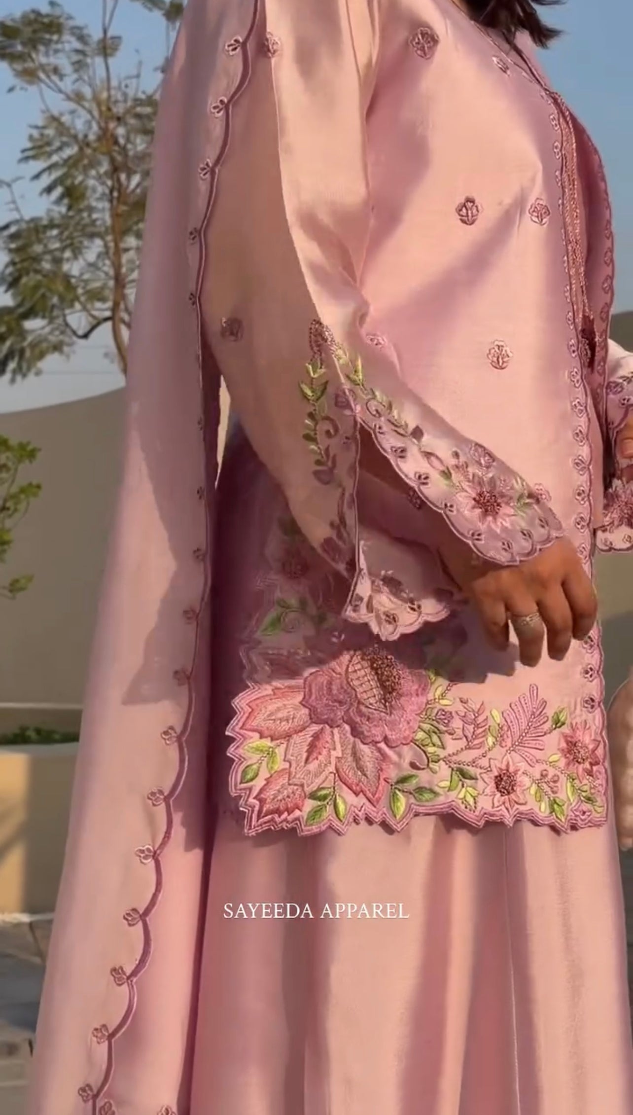 Embellish Pink Outfit 3 Piece
