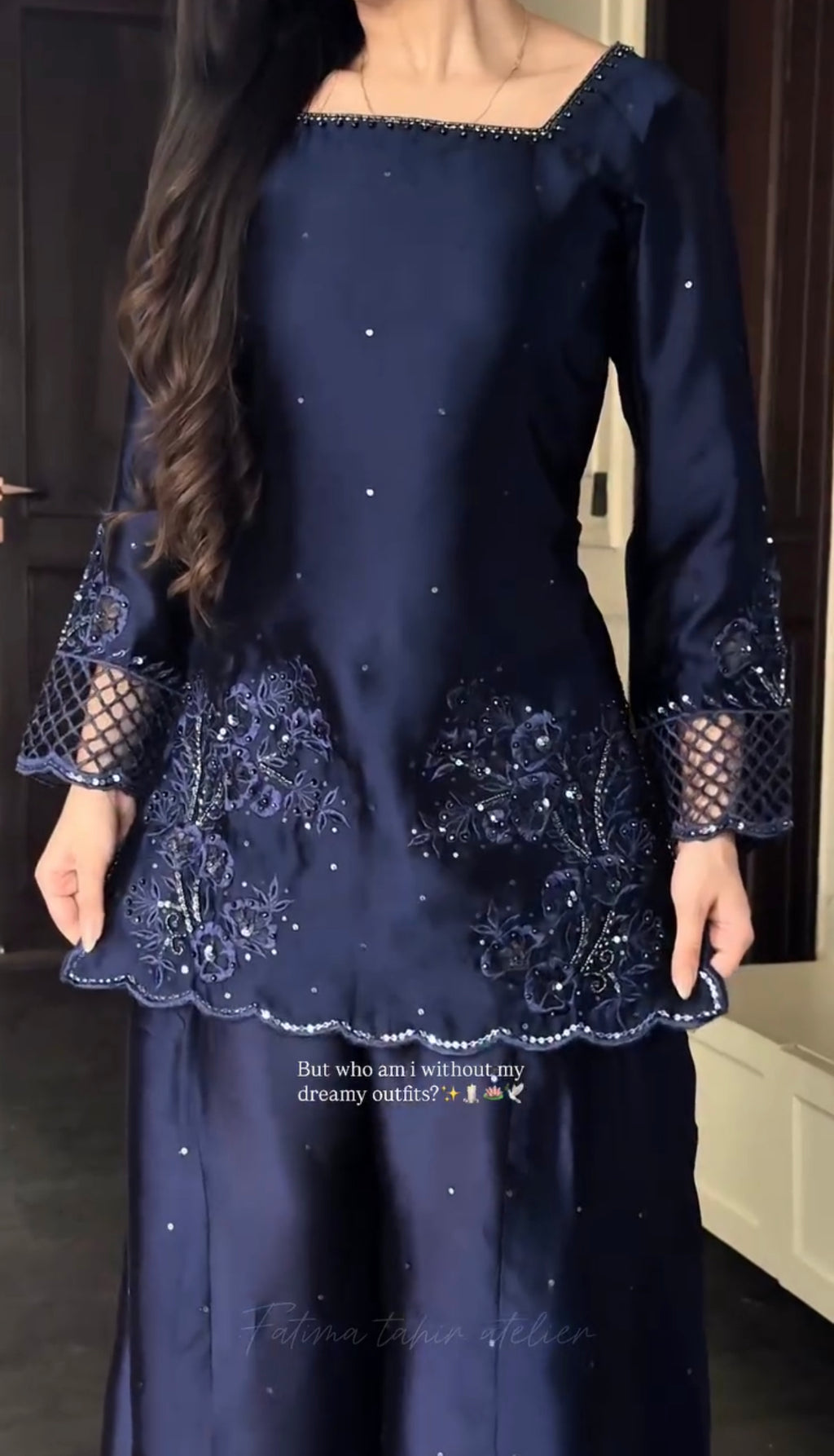 Saya Embroidered Stitched 3 Piece