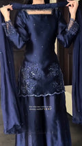 Saya Embroidered Stitched 3 Piece
