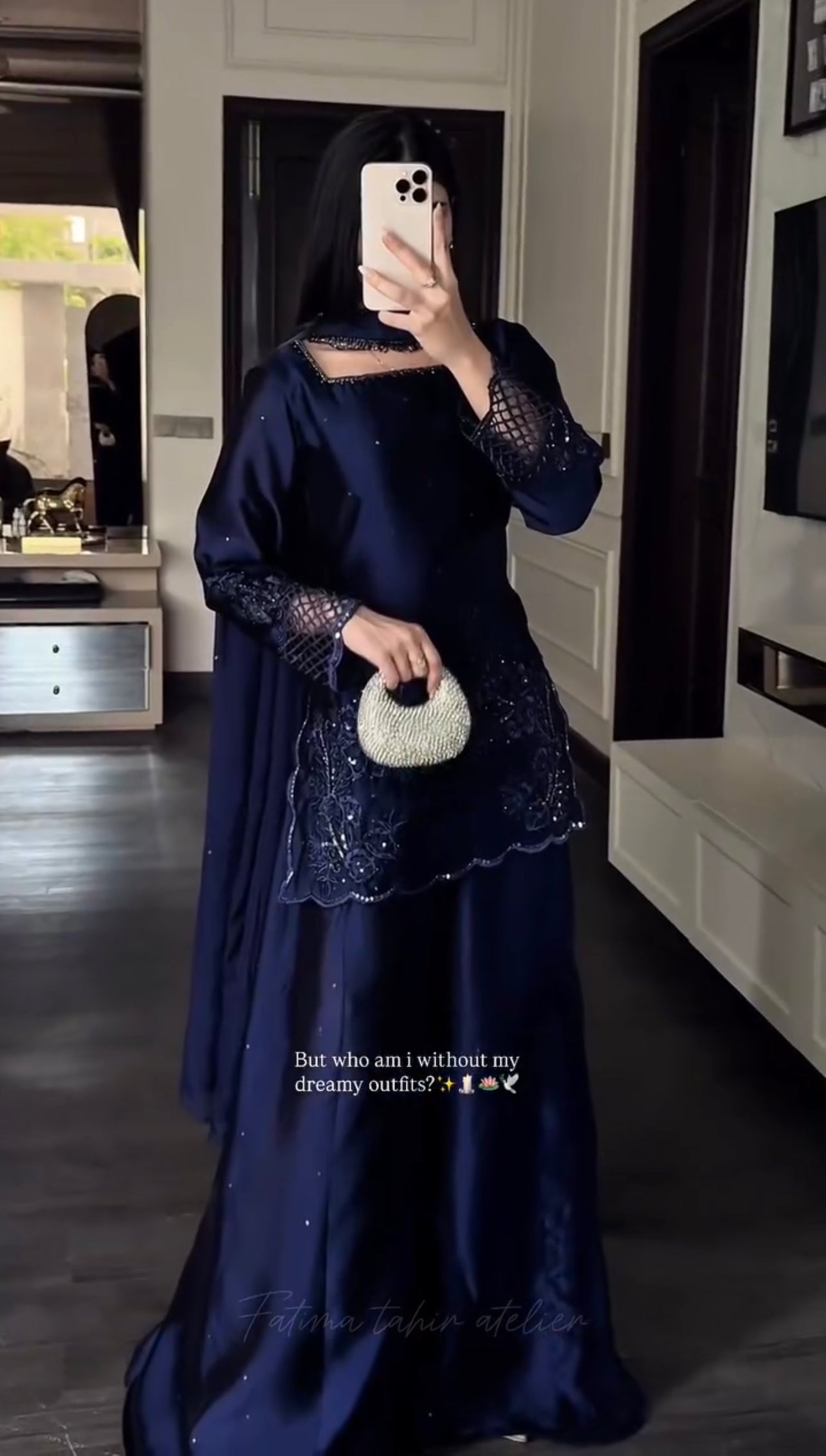 Saya Embroidered Stitched 3 Piece
