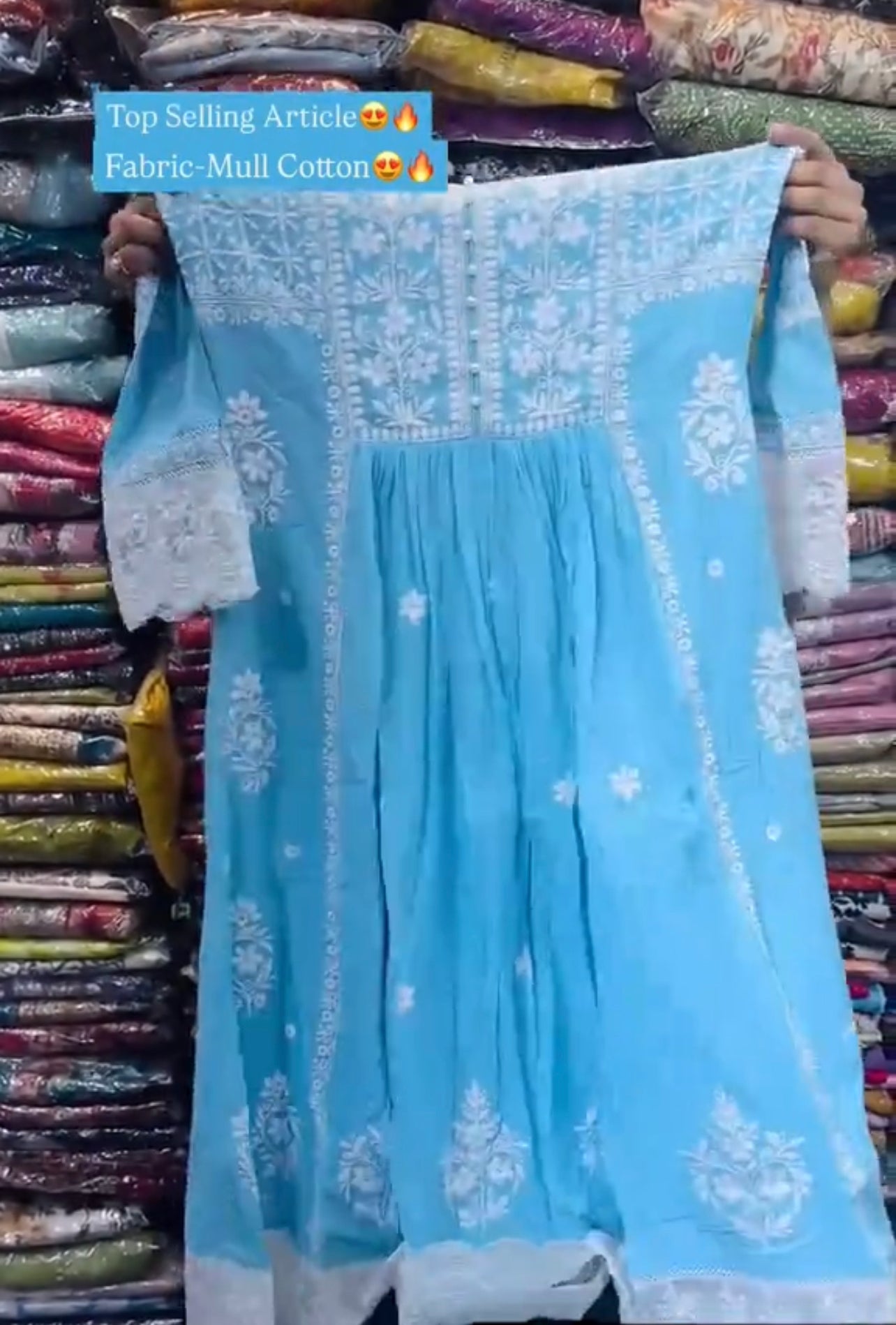 3 Piece Embroidered Anarkali