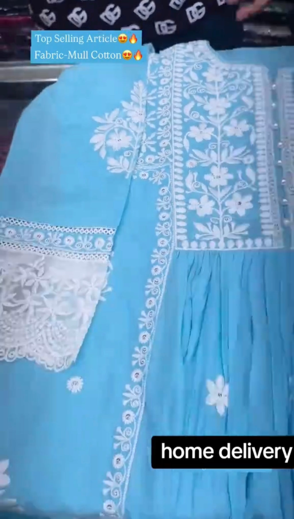 3 Piece Embroidered Anarkali
