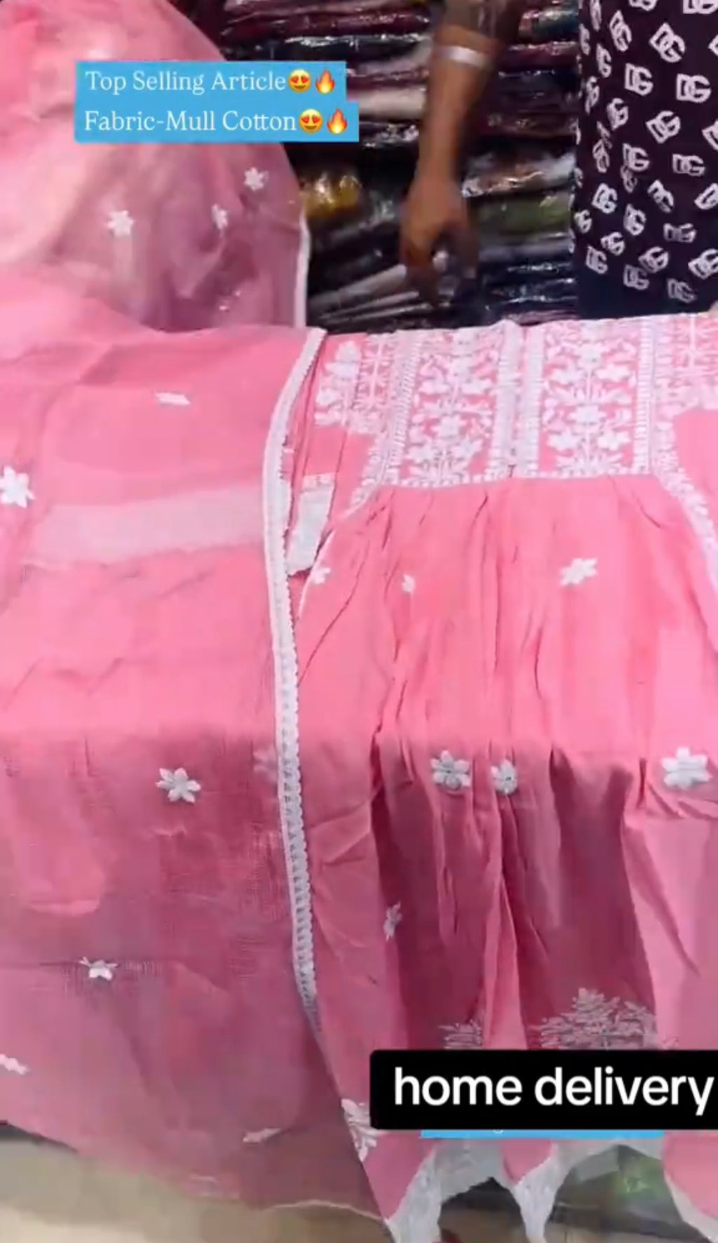 3 Piece Embroidered Anarkali
