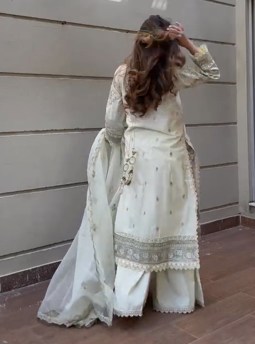 Prettiest Eid 3 Piece Stitched Dress