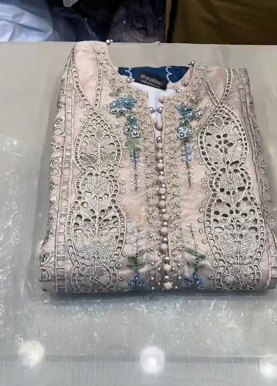 Embroidered 3Pcs Stitched Dress